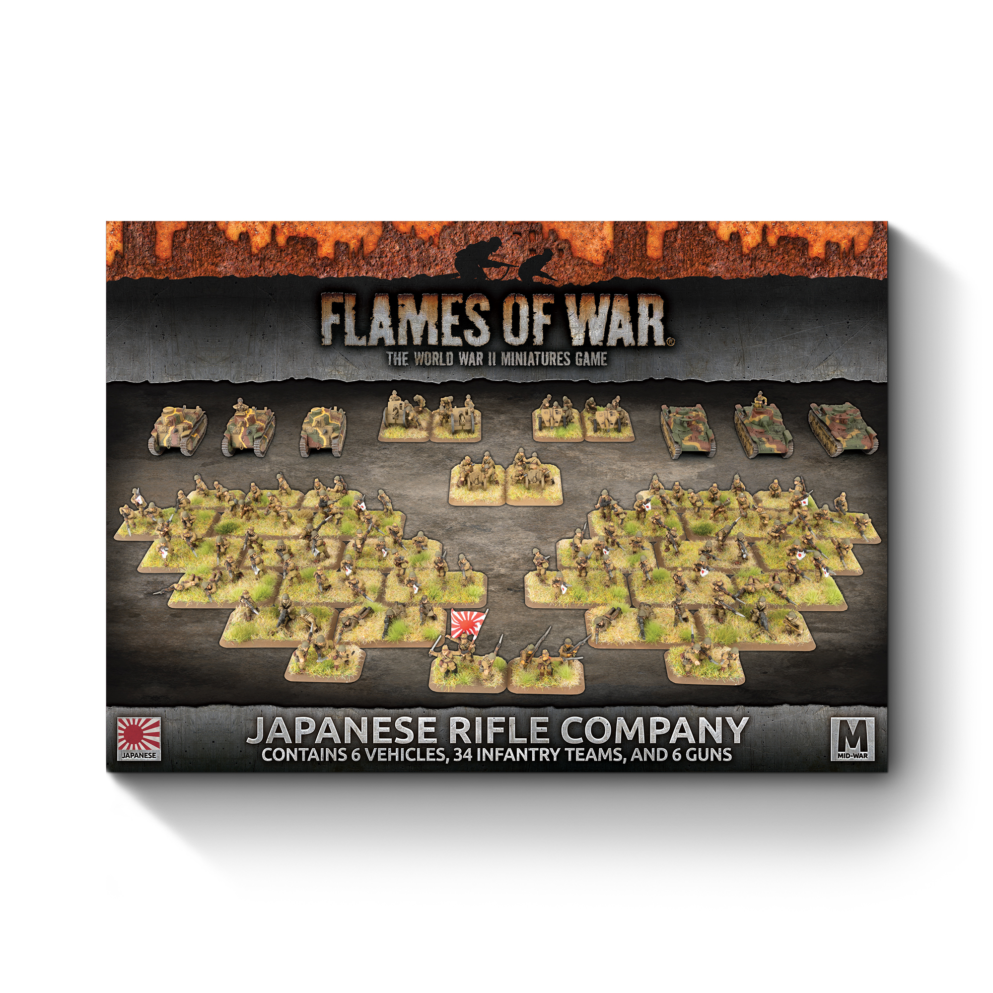 Flames of War: The Pacific: Japan: Rifle Company Army Deal